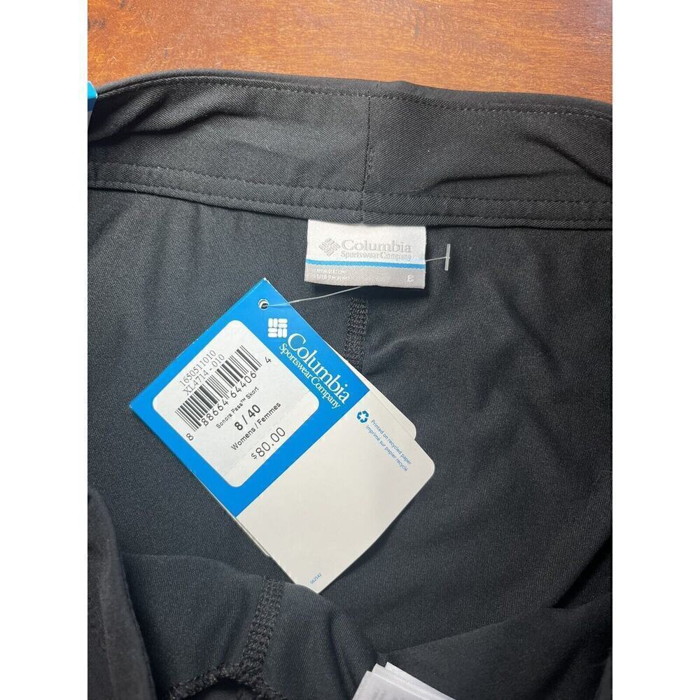 COLUMBIA Black Sonora Pass Skort Skirt Women's Hiking Athletic Size 8/40 NWT - Picture 2 of 6